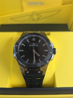 670.   Invicta Sea Base Siphon Men's Watch - 45mm. Black (50010)